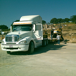 Traslado de maquinaria pesada